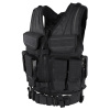 CONDOR OUTDOOR vesta taktická ELITE TACTICAL - ČIERNA