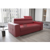 Nábytek PEGAS s.r.o. Sofa MARGO II 195 cm - přírodní kůže - červená kůže