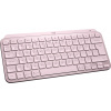 Klávesnica Logitech MX Keys Mini Minimalist Wireless Illuminated Keyboard, Rose - US INTL (920-010500)