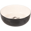 FLAMINGO miska pre hlodavcov NALA CERAMIC černo-biela 13,3x13,3x4,6cm 400ml