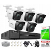Sada na monitorovanie 5 kamier 4MPx Hikvision Záznamník PoE 8 kanálov HiLook