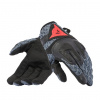 Dainese AIR-MAZE UNISEX letní lehké rukavice šedé/černé/červené M