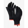 Dámske vlnené rukavice Ortovox 185 Rock'N'Wool Glove Liner - black raven/black