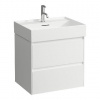 Laufen Lani - Umývadlová skrinka, 58x44x52 cm, 2 zásuvky, matná biela H4035321122601
