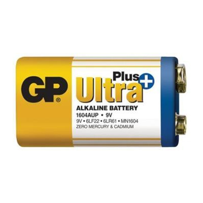 Baterie GP Ultra Plus Alkaline 9VA, 9V 1ks