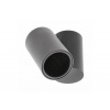 GTV Stropní svítidlo LUPO, hliníkové, 11.6x5.6x11.5, IP20, 1*GU10, max. 50W, kulaté, černé