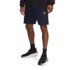 Under Armour Fleece Jogger Shorts Navy/Cybr Green S