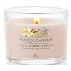 Yankee Candle votív v skle - Vanilla Creme Brulée 37 g