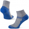 Ponožky Zulu Merino Lite Veľkosť ponožiek: 35-38 / Farba: modrá/sivá