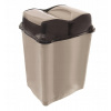 Kôš na odpadky MAT WHIRPOOL skladací 28l obdĺžnikový .PH mix farieb