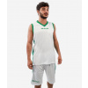 KIT POWER INTERLOCK basketbalový set biela-zelená XL