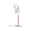 PAULMANN Stolní lampa Neordic Haldar bílá / měď 79658