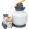 BESTWAY Flowclear pieskový filter, s časovačom 5 678 l/h, 230 W