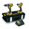 DeWalt DCK266P2 18V sada DCD795 + DCF887, 2 x 5,0 Ah, kufr