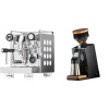 Rocket Espresso Appartamento, white + Eureka Mignon Single Dose PRO, Black & Oak