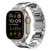 Techsuit - Watchband (W063) remienok pre Huawei Watch GT 2 (46 mm) / GT 2 Pro / GT 3 Pro (46 mm) / Ultimate, Xiaomi Watch S1 – strieborný KF2341607