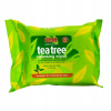 Beauty Formulas Tea tree čistiace obrúsky na tvár 30 ks