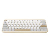 ASUS Marshmallow KW100 Copilot version - bezdrôtová klávesnica, Oat Milk, CZ/SK 90XB0880-BKB430 Asus