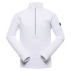 ALPINE PRO GETT BIELA PÁNSKA RÝCHLOSCHNÚCA MIKINA XXXL