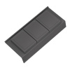 Gollinucci Organizér do kúpeľňovej zásuvky BEAUTY S - 350 mm / Antracit