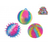 Mikro trading Míček gigantický strečový duhový - 16 cm - 3 druhy