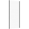Cersanit LARGA Bočná stena 90x195cm Čierna Číre sklo S932-134 S932-134