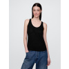 GAP Linen top - Women's čierna L GAP 1200140609494