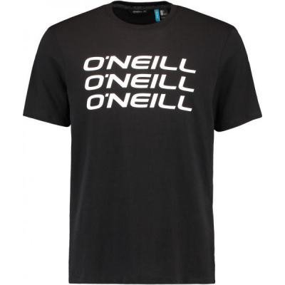 O'Neill LM TRIPLE STACK T-SHIRT čierna,biela Pánske tričko XXL