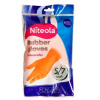 EU NITEOLA Rubber Gloves Natural Latex ochranné rukavice S-7 1pár