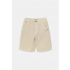 Detské šortky s ľanovou prímesou United Colors of Benetton 41DAC9043.G.Seasonal béžová 160