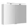Sapho MIRRÓ galérka s LED osvetlením, 100x70x16cm, biela SPH MC100-0030