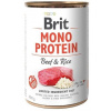 Brit Mono Protein Beef & Brown Rice 6x 400 g