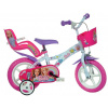 DINO 612GL-BAF Barbie detský bicykel pre dievčatá 12