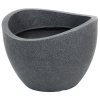 Scheurich Kvetináč 30 cm černy granit