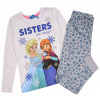 Pyžamo, župán - Eplusm pyžamá veľkosť 104 biela, modrá, viacseklát (Frozen Elsa Anna Sisters Pajama Cotton 104 R216b)