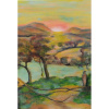 Polia pri mori,Paul Gauguin - Ing. Lujza Ferková, originálny, ručne maľovaný obraz L (do veľkosti 95x95cm) Viac farieb