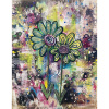 Žlté margarétky - Katarína Haraksimová, originálny, ručne maľovany obraz L (do veľkosti 95x95cm) Viac farieb