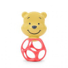 BRIGHT STARTS Hryzačka s hrkálkou Winnie the Pooh™ Hunny & Shake™ 2ks, 0m+