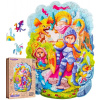 Puzzler Puzzle dřevěné, barevné - Statečný rytíř