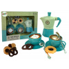 mamido Kávový set Cafe Cookies modrá