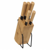 5five Simply Smart Sada nožov v stojane Bamboo 5ks