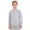 Chlapčenská mikina so zipsom 4F JUNIOR-SWEATSHIRT M2326-25M-GREY MELANGE Šedá 134 2026