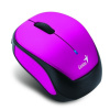 GENIUS myš MicroTraveler 9000R V3/ 1200 dpi/ bezdrátová/ dobíjecí/ černofialová 31030020400
