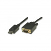 Techly 1.8m VGA/DisplayPort 1,8 m VGA (D-Sub) Čierna (ICOC-DSP-V-018)