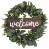 Veniec na dvere - 1ks Závesný veniec Decor Welcome Garland (Veniec na dvere - 1ks Závesný veniec Decor Welcome Garland)