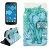 Peňaženkové puzdro Elephant na alcatel one touch pop c7