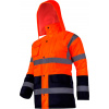Lahti Pro Hi-Vis izolovaná bunda, oranžová, 