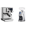 Rancilio Silvia BC PID + Eureka Atom 60, chrome