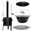 Perfect Home PL-Set-71 Kotlíková súprava 10L, 6ks – kotlina/kotlík/pokrievka/varecha/naberačka/platňa