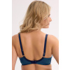 Gaia Polovyztužená podprsenka Yasmine Tmavo tyrkysová 85G